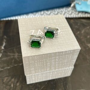 Green Earrings